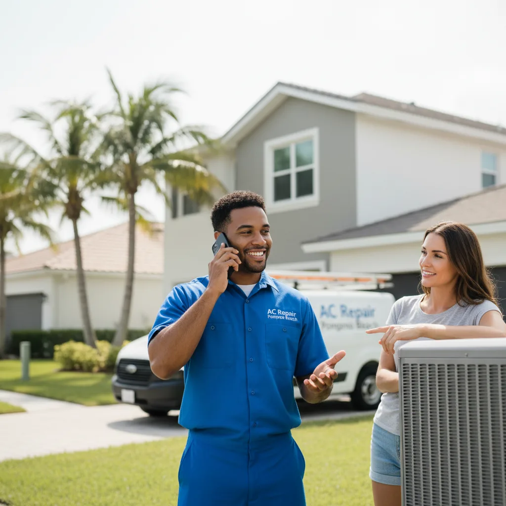 AC Repair Pompano Beach customer support in Logandale